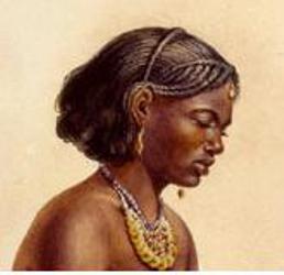femme Nubienne tressée : www.shenoc.com